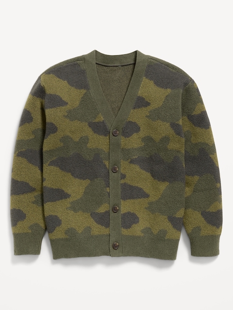 SoSoft Oversized Cardigan Sweater for Toddler Boys