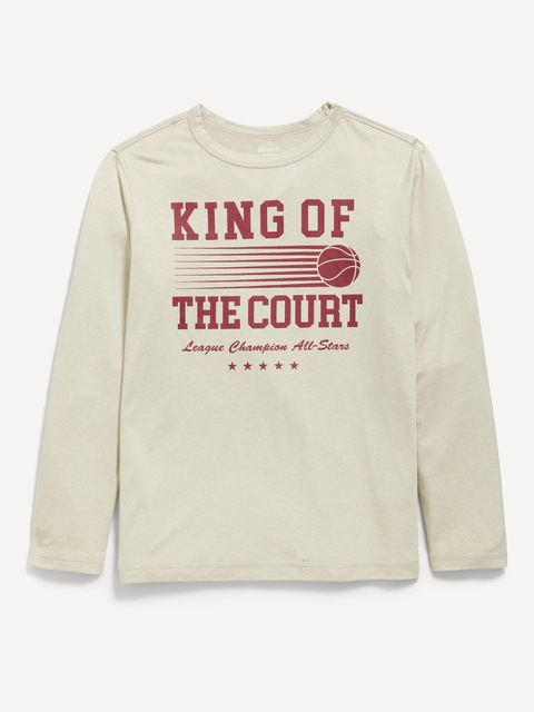 CloudMotion Long-Sleeve Performance T-Shirt for Boys