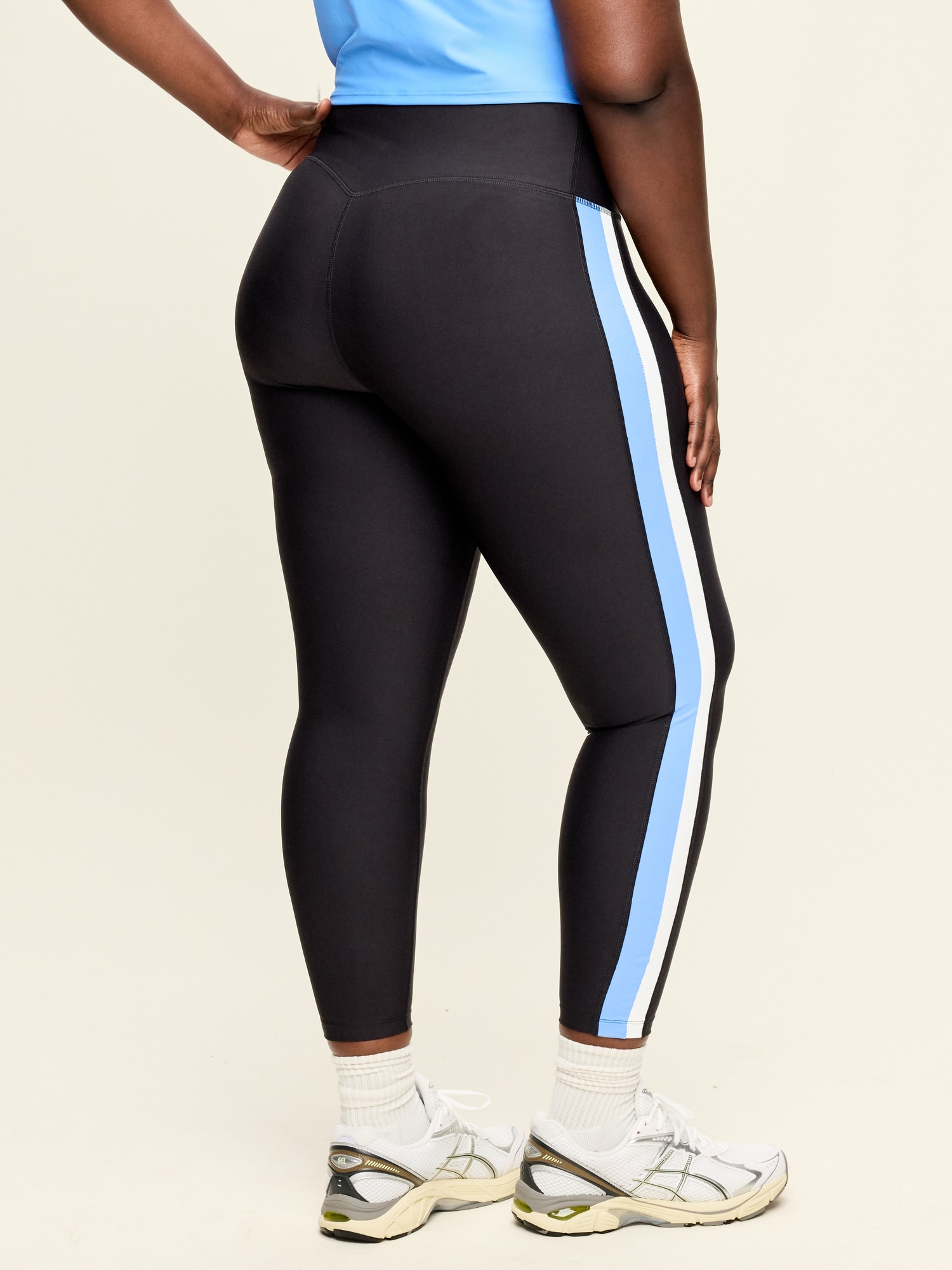 High-Waisted PowerSoft Boundless 7/8 Leggings – No Front Seam