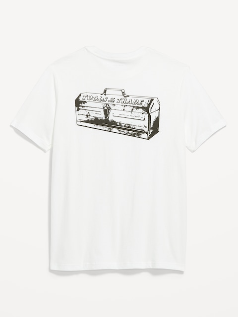 Soft-Washed Crew-Neck Graphic T-Shirt