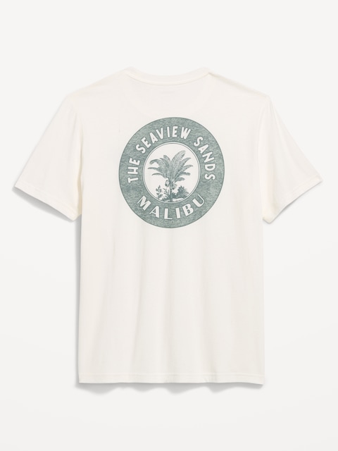 Soft-Washed Crew-Neck Graphic T-Shirt
