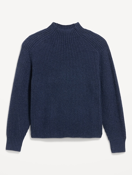SoSoft Mock-Neck Shaker Sweater | Old Navy