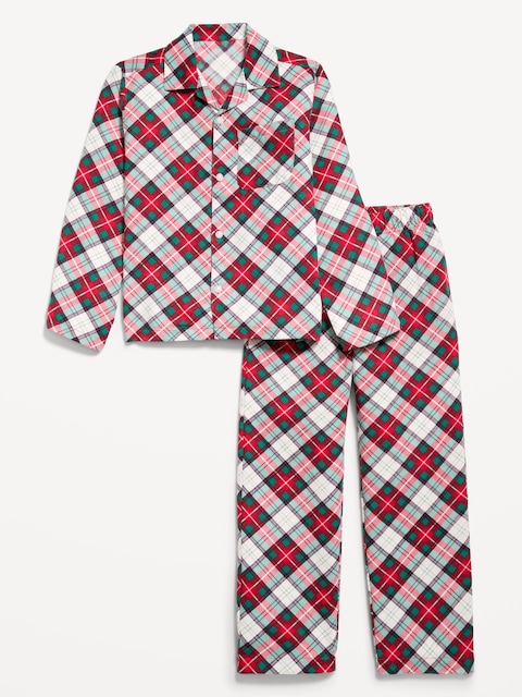 PANTALON DE PYJAMA EN FLANELLE À MOTIF UNISEXE POUR ENFANT