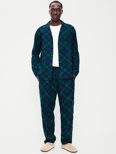 Flannel Pajama Pant Set for Men