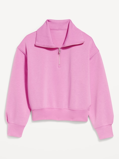 Bounce Fleece Half-Zip Pullover Sweatshirt