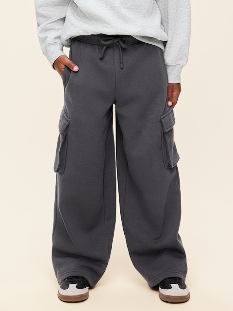 PANTALON CARGO COUPE GÉNÉREUSE EN COTON OUATÉ POUR GARÇON