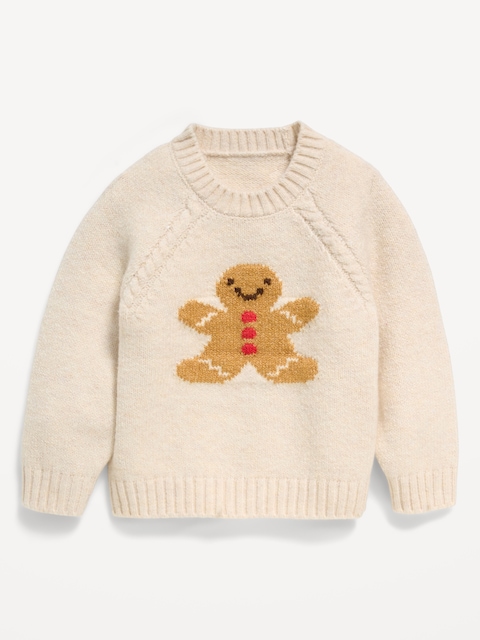 Long-Sleeve Graphic Sweater for Baby