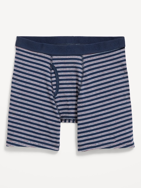 Soft-Washed Boxer Briefs -- 6.25-inch inseam