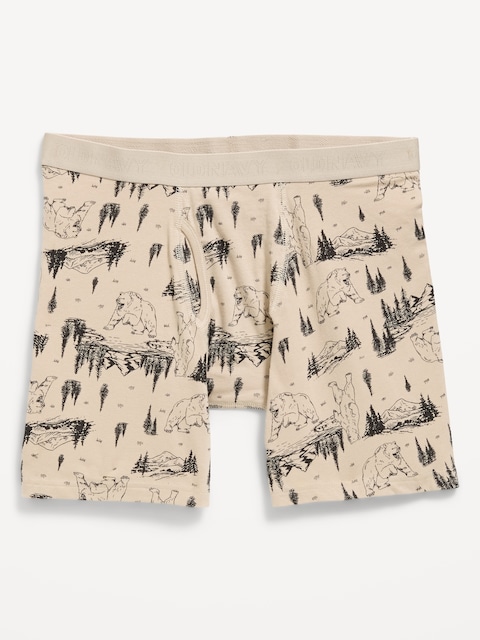 Soft-Washed Boxer Briefs -- 6.25-inch inseam