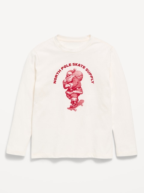 Long-Sleeve Graphic T-Shirt for Boys