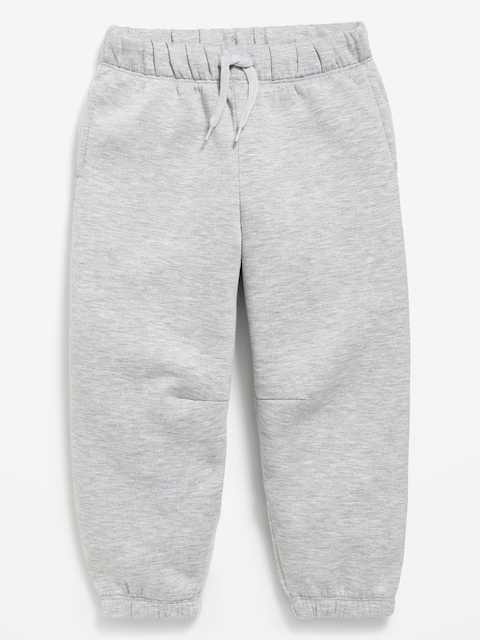 PANTALON DE JOGGING COUPE BARIL EN MOLLETON RAFFINÉ UNISEXE POUR TOUT-PETIT