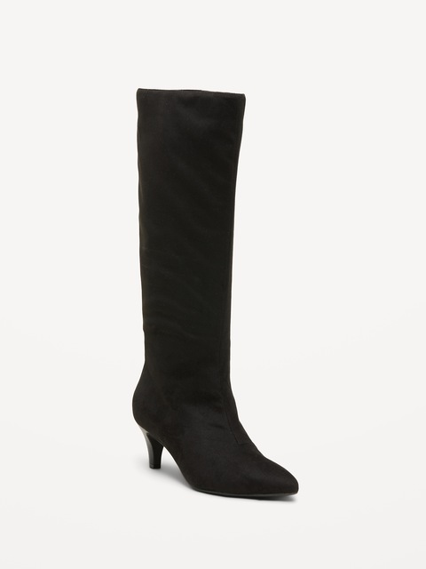 Tall Kitten-Heel Boots for Women