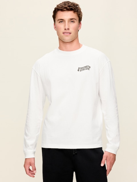 Lived-In Pro Long-Sleeve Graphic T-Shirt