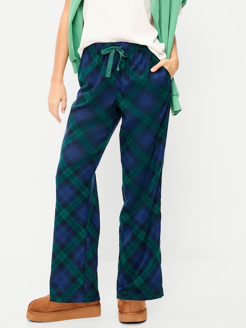 Flannel Pajama Pants for Women