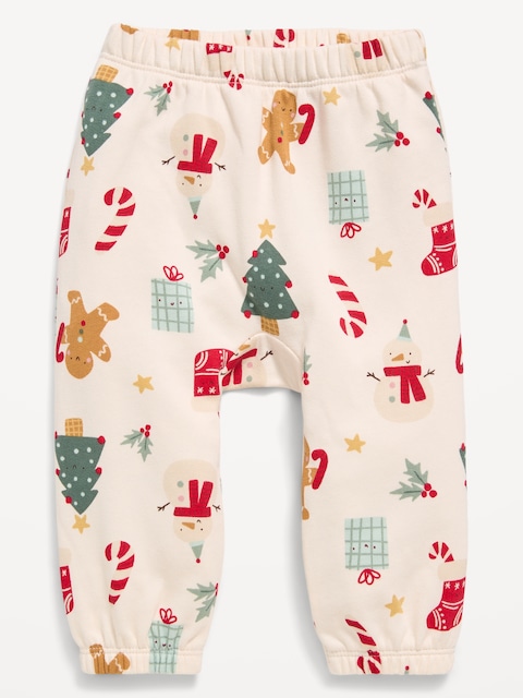 Printed French Terry Pants for Baby