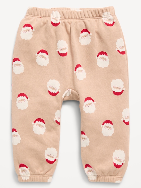 Printed French Terry Pants for Baby