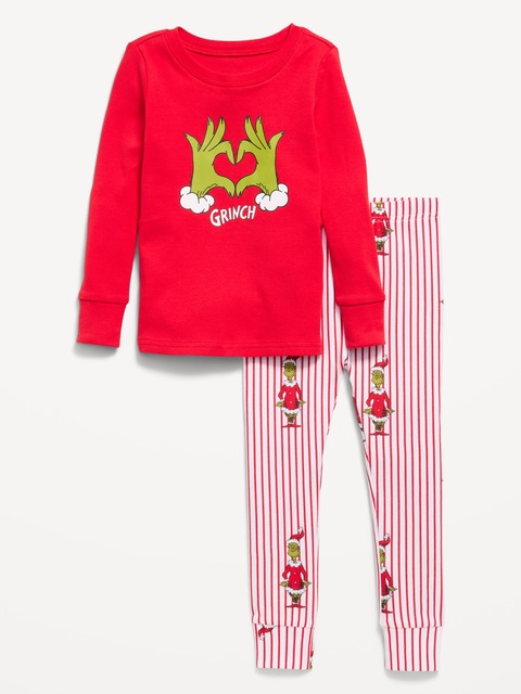 PYJAMA AJUSTÉ À IMPRIMÉ LE GRINCHEUX DE DR. SEUSS™ POUR TOUT-PETIT ET BÉBÉ