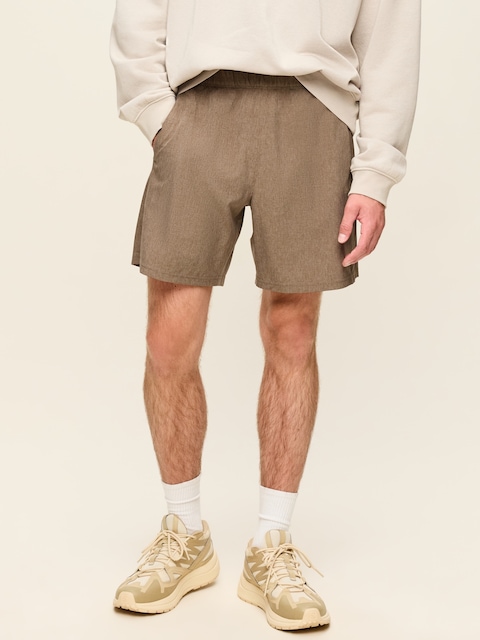StretchTech Woven Workout Shorts -- 7-inch inseam