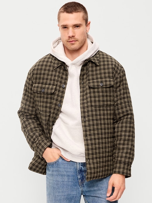 Plaid Flannel Shacket | Old Navy