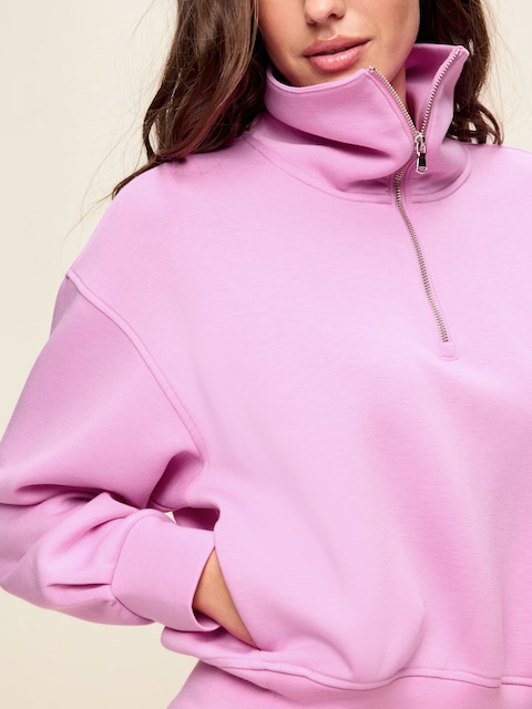 Bounce Fleece Half-Zip Pullover Sweatshirt