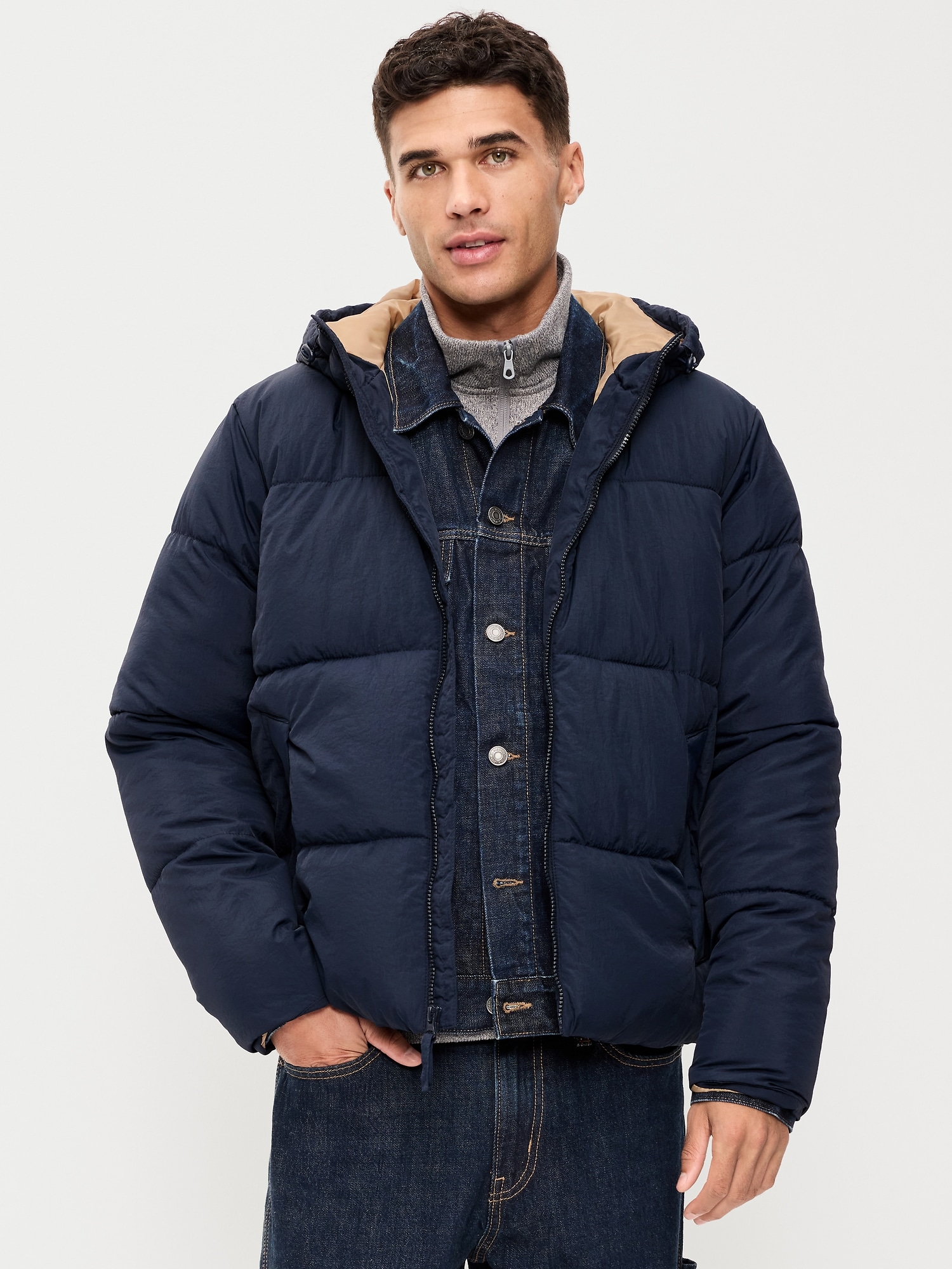 Men's Black Winter Coats | Old Navy Canada