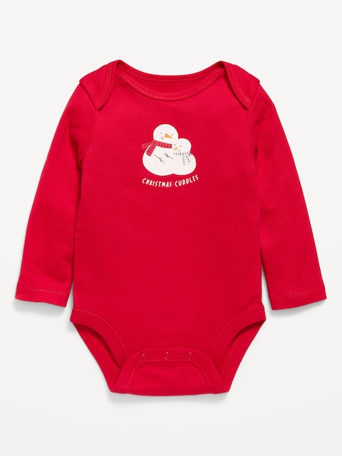 Long-Sleeve Graphic Bodysuit for Baby