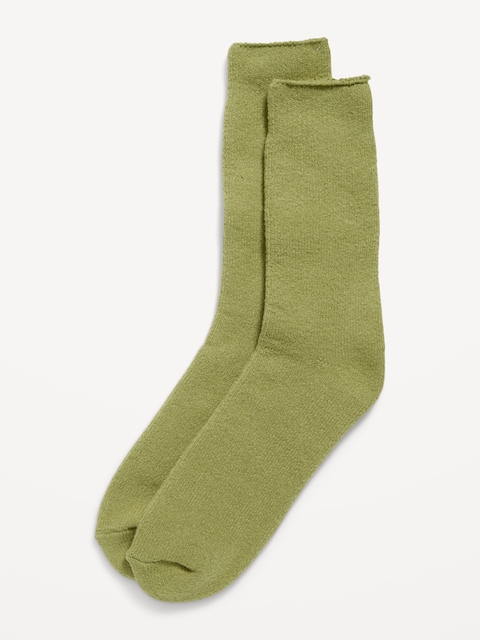 Cozy-Lined Crew Socks for Men