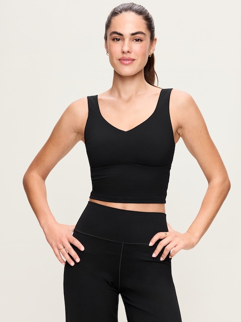 StudioSmooth Seamed Longline Top