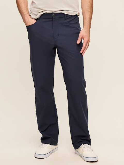 PANTALON DROIT TECH HYBRIDE