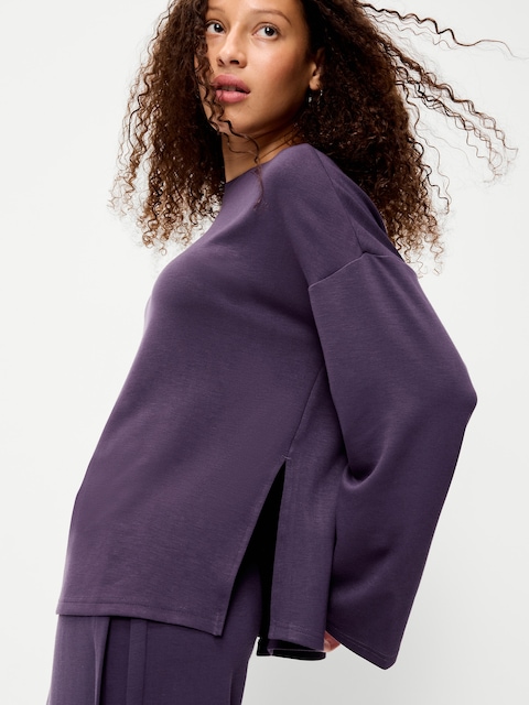 Bounce Lite Oversized Bell-Sleeve Top