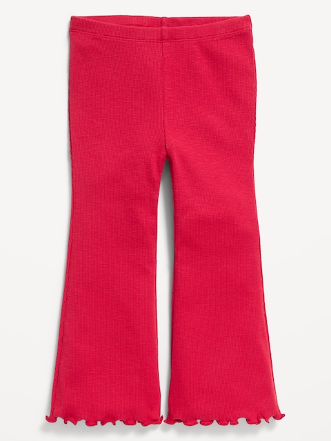 LEGGING ÉVASÉ CÔTELÉ À MOTIF POUR TOUTE-PETITE