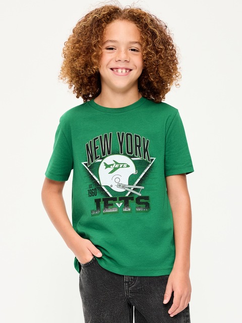 T-SHIRT À IMPRIMÉ DES JETS DE NEW YORK POUR ENFANT