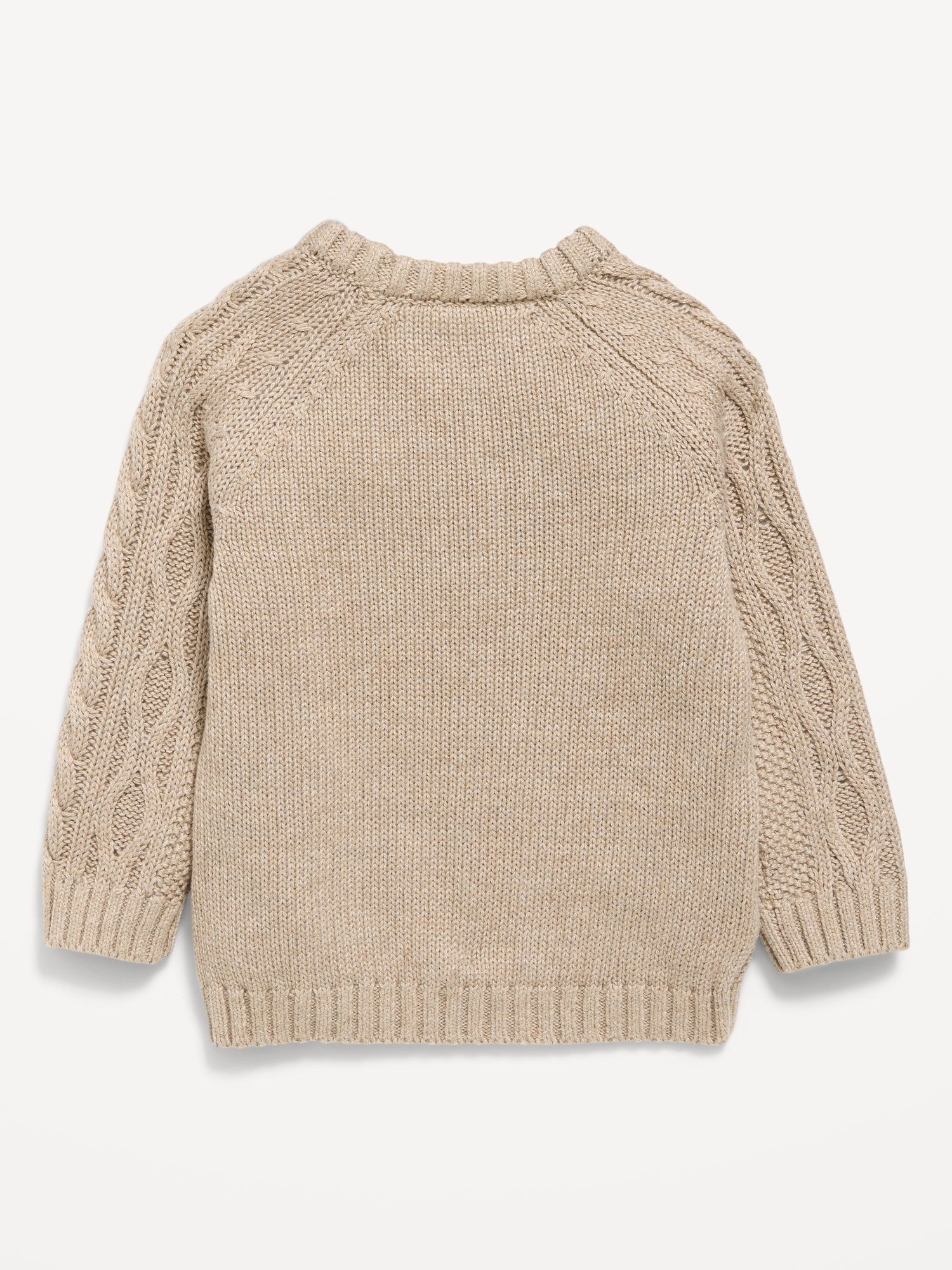 Unisex Cable-Knit Sweater for Baby
