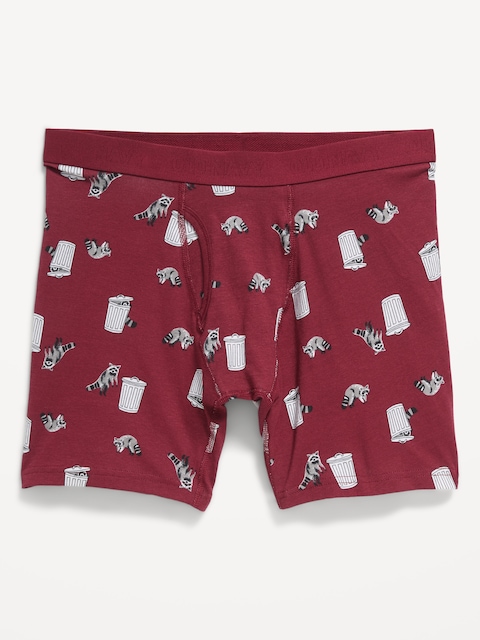 Soft-Washed Boxer Briefs -- 6.25-inch inseam
