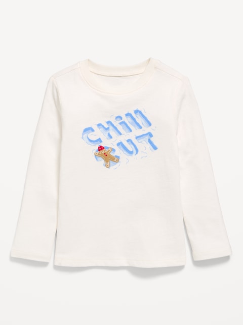 T-SHIRT À MANCHES LONGUES À IMPRIMÉ POUR TOUT-PETIT