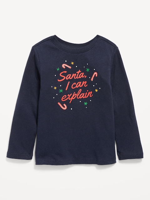 T-SHIRT À MANCHES LONGUES À IMPRIMÉ POUR TOUT-PETIT