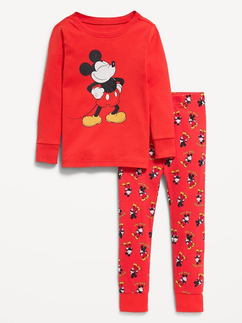 Disney© Unisex Snug-Fit Pajama Set for Toddler & Baby