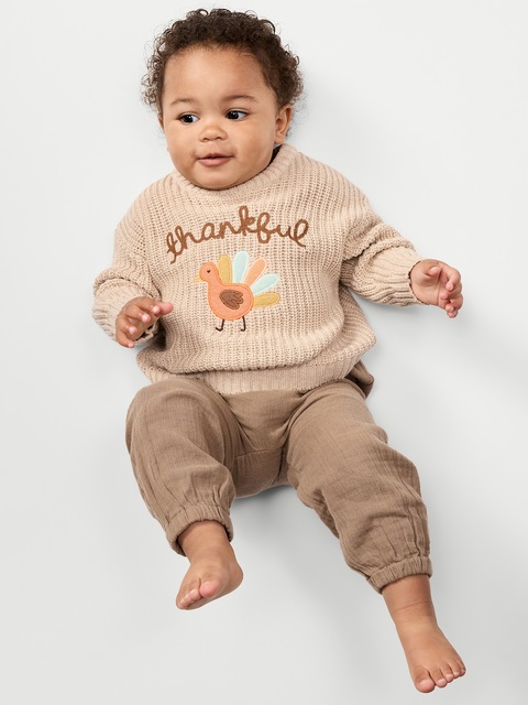 Unisex Loose Sweater for Baby