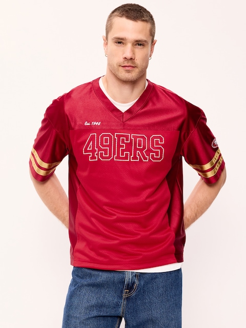 San Francisco 49ers Lifestyle Jersey T-Shirt for Adults