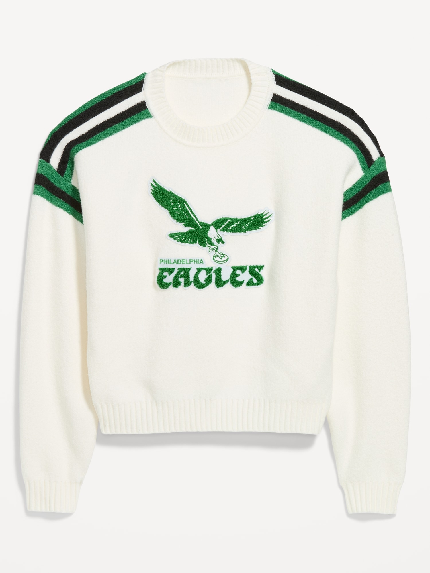 Philadelphia Eagles Cropped Sweater for Women
