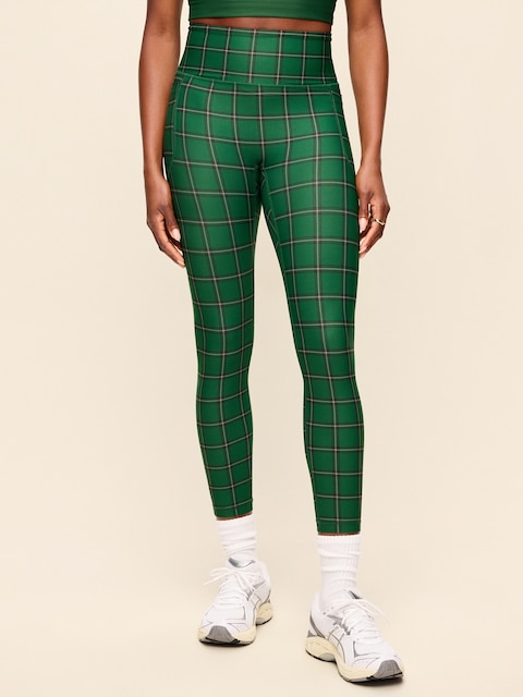 LEGGING POWERSOFT SANS LIMITES À POCHE À TAILLE TRÈS HAUTE, LONGUEUR 7/8 - SANS COUTURE AVANT