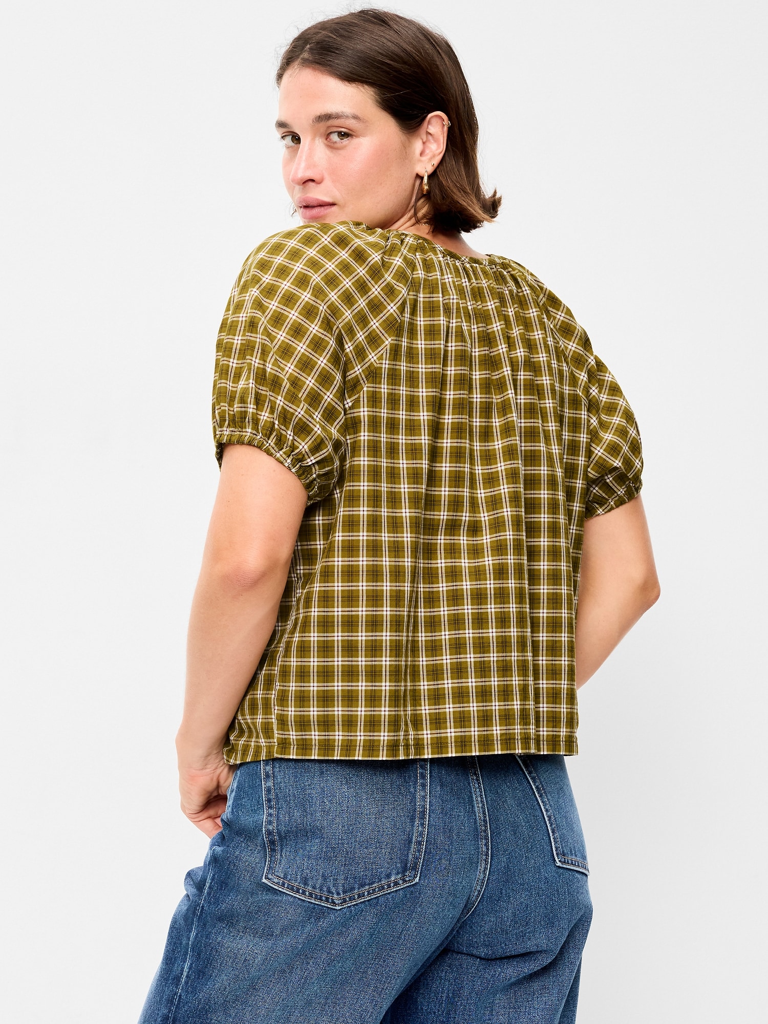 Airy Button-Down Top