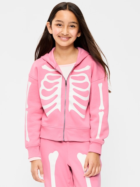 Fleece Full-Zip Hoodie for Girls