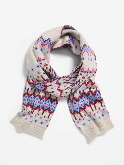 FOULARD À MOTIF JACQUARD