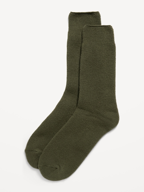 Cozy-Lined Crew Socks for Men
