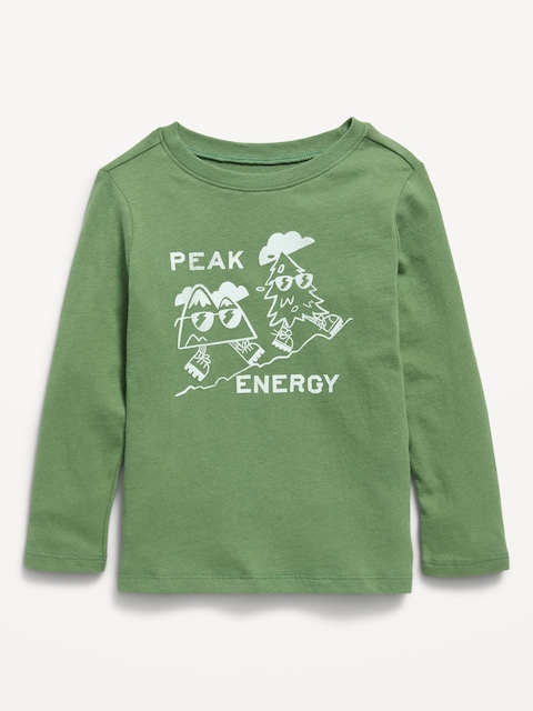 T-SHIRT À MANCHES LONGUES À IMPRIMÉ POUR TOUTE-PETITE