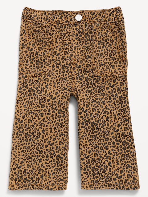 PANTALON À JAMBE LARGE À MOTIF POUR BÉBÉ