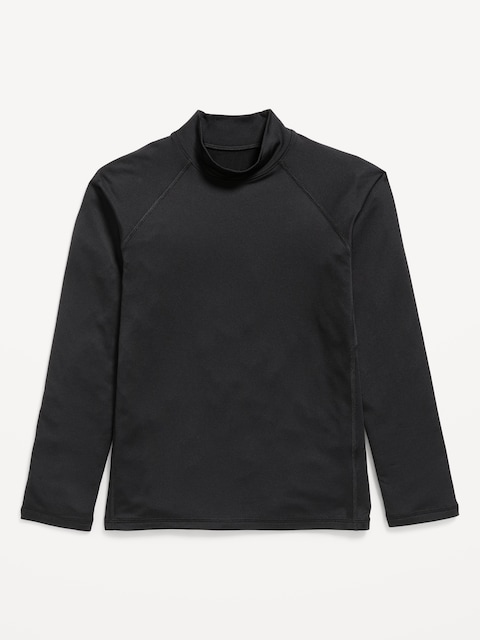UltraBase Mock-Neck Performance T-Shirt for Boys