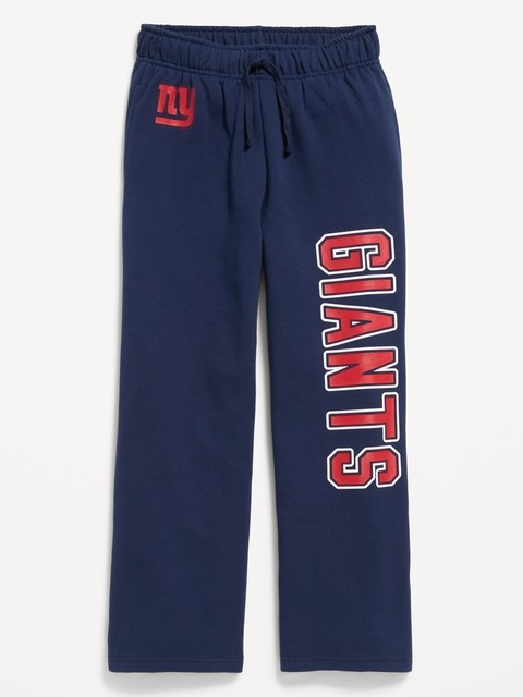 PANTALON EN COTON OUATÉ COUPE TRÈS GÉNÉREUSE DES GIANTS DE NEW YORK POUR ENFANT