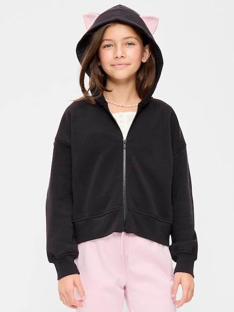 Fleece Full-Zip Hoodie for Girls
